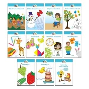 Bee Smart Görsel Ve İşitsel Dikkat Seti 7-8 Yaş