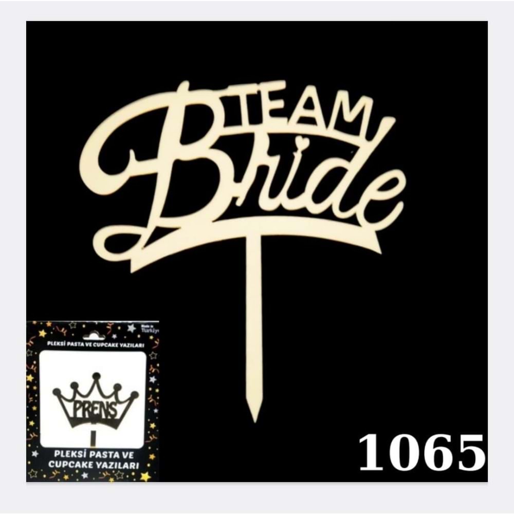 Pleksi Pasta Üstü Yazı