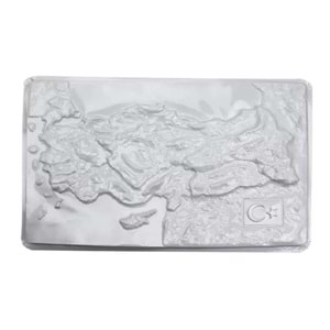 Alçı Kalıbı Türkiye 27 X 45 (1 Adet)