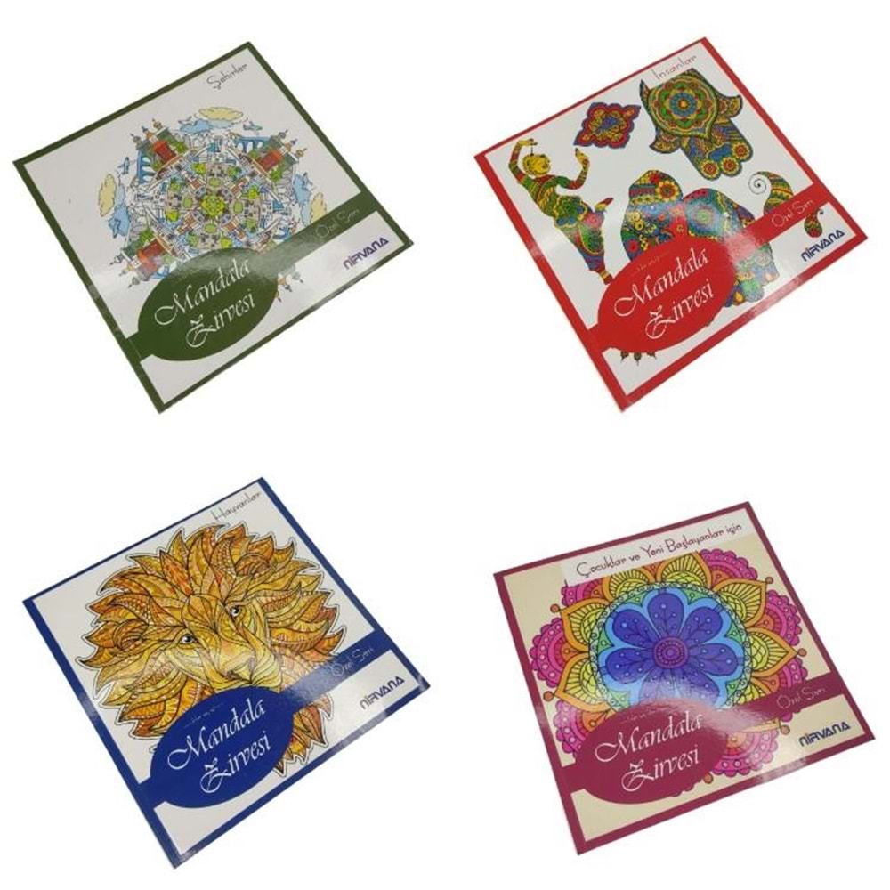 Mandala Boyama 19X19 48 Syf