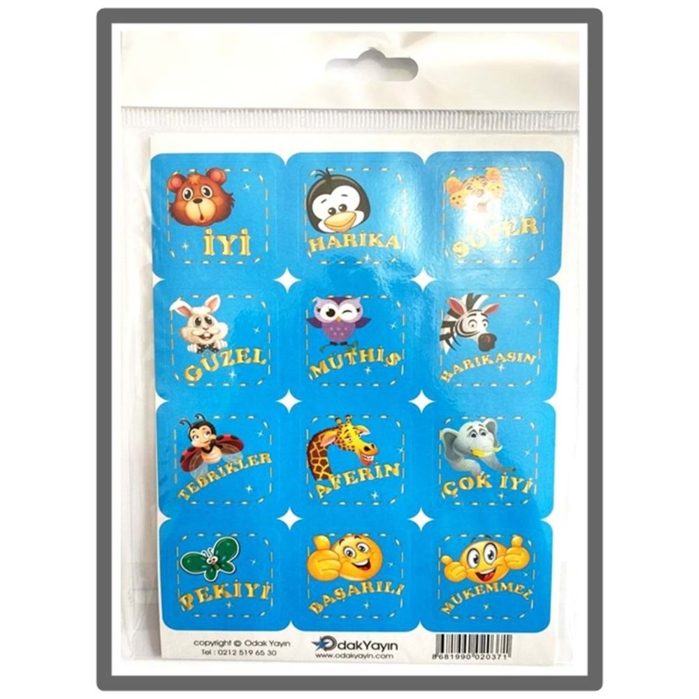 Odak Motivasyon Çıkarma 12x17 10 Lu