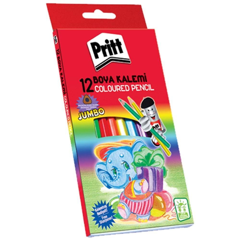 Pritt Jumbo Kuruboya Kalemi 12 Li