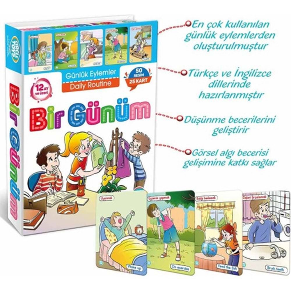 Circle Toys Bir Günüm 12+Ay 25 Parça Ct-013