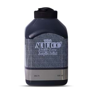 Artdeco Akrilik Boya 500 Ml 3618 Siyah