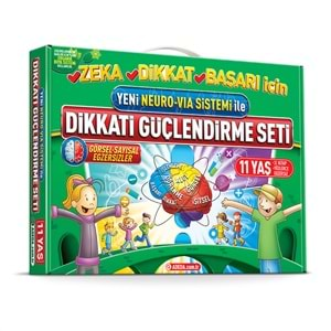 Adeda Dikkati Güçlendirme Seti 11 Yaş