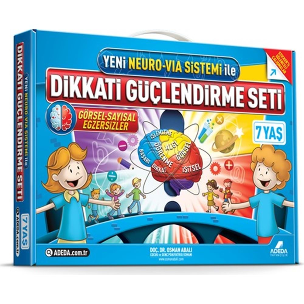 Adeda Dikkati Güçlendirme Seti 7 Yaş