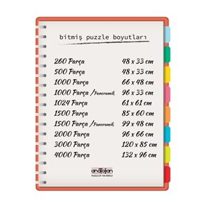 Anatolian Puzzle 1000 Parça Kelebekler