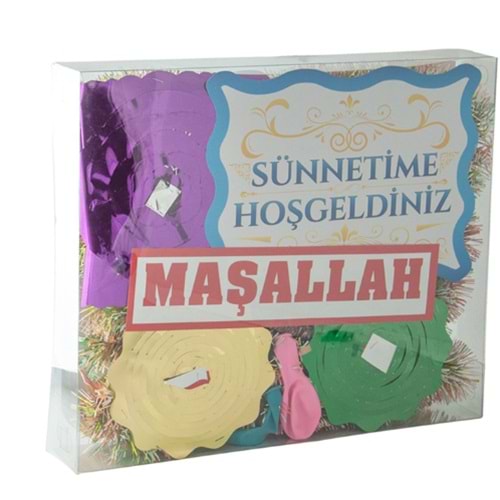 Kika Doğumgünü - Sünnet Süslemesi Süper Set 33x60