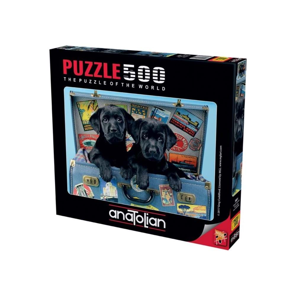 Anatolian Puzzle 500 Parça Gezgin Köpekler