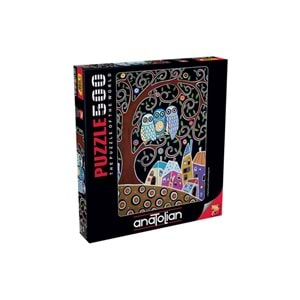 Anatolian Puzzle 500 Parça Üç Baykuş