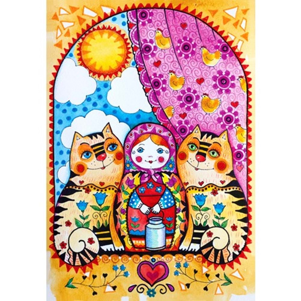 Anatolian Puzzle 500 Parça Matruşka
