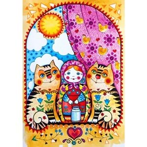 Anatolian Puzzle 500 Parça Matruşka