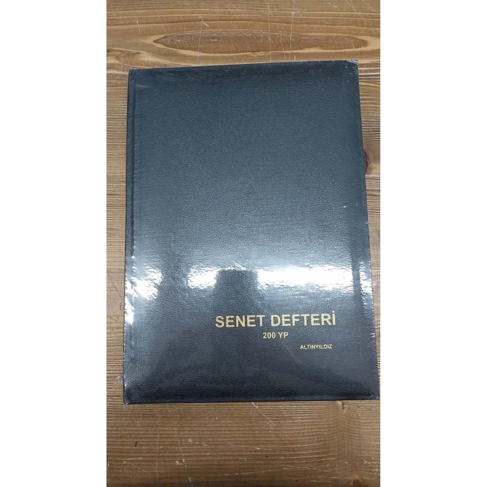 Altınyıldız Senet Defteri Ciltli 200Yp