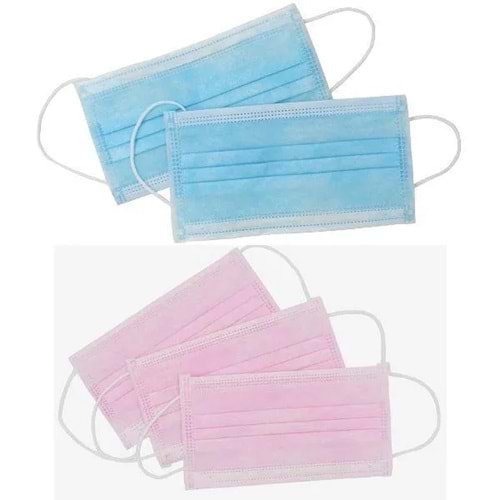 Yüz Maskesi 3 Katlı (1 Adet)