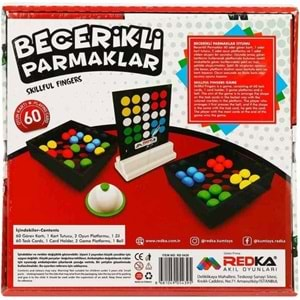 Redka Becerikli Parmaklar Rd5439 Akıl, Zeka ve Strateji Oyunu, Kutu Oyunu