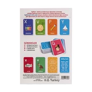 Dıy Toy İngilizce Öğreniyorum Alfabe