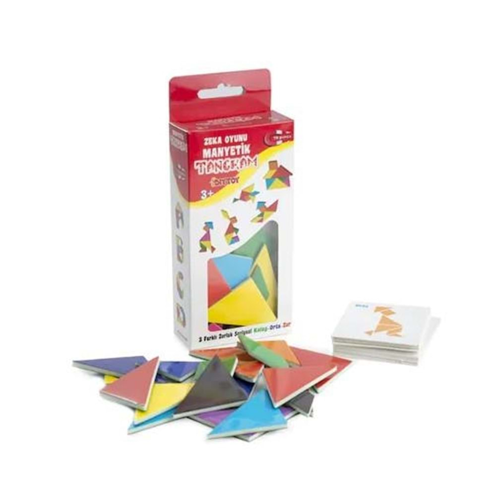 Dıy Toy Manyetik Tangram 3+ 36 Parça -My1321