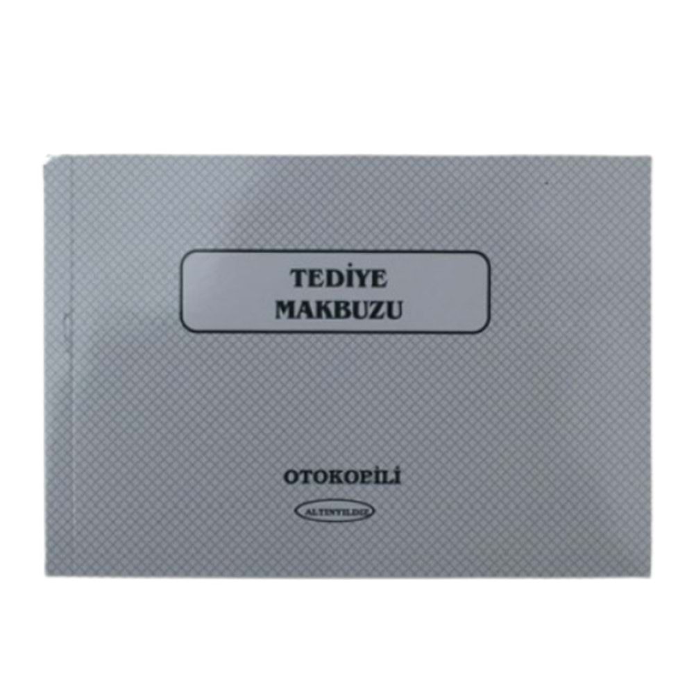 Altınyıldız Otokopili Tediye Makbuzu 14X20 (1 Adet)