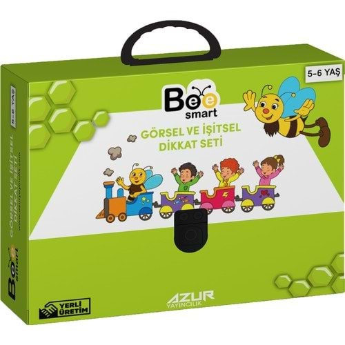 Bee Smart Görsel Ve İşitsel Dikkat Seti 5-6Yaş