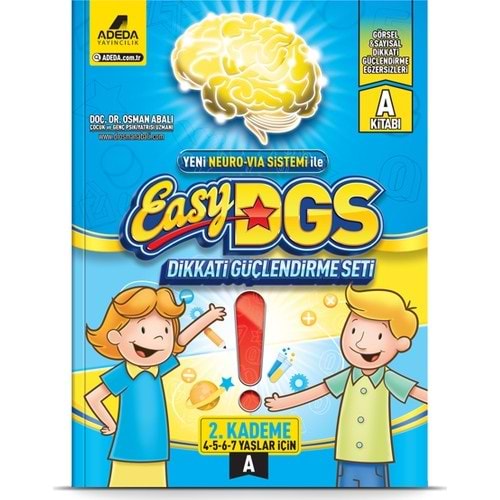 Adeda Dikkati Güçlendirme Seti Easy 4-7 Yaş A