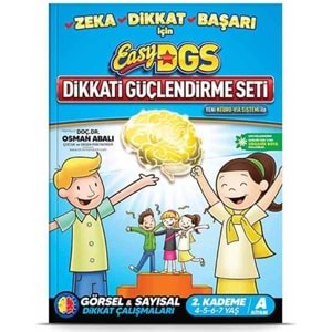 Adeda Dikkati Güçlendirme Seti Easy 4-7 Yaş A