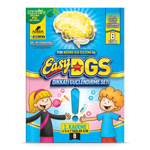 Adeda Dikkati Güçlendirme Seti Easy 4-7 Yaş B
