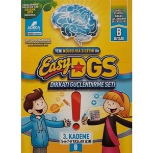 Adeda Dikkati Güçlendirme Seti Easy 5-8 Yaş B