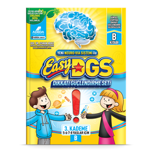 Adeda Dikkati Güçlendirme Seti Easy 5-8 Yaş B