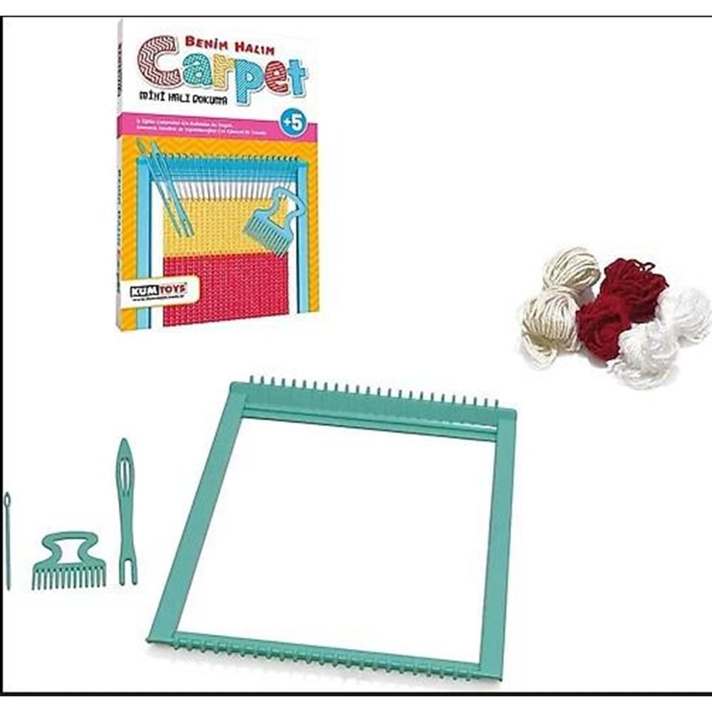 Kumtoys Benim Halım Mini Carpet Halı Dokuma Km5443