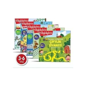 Dikkat Atölyesi Sticker Eğlenceli Etkinlikler (5Li Set)