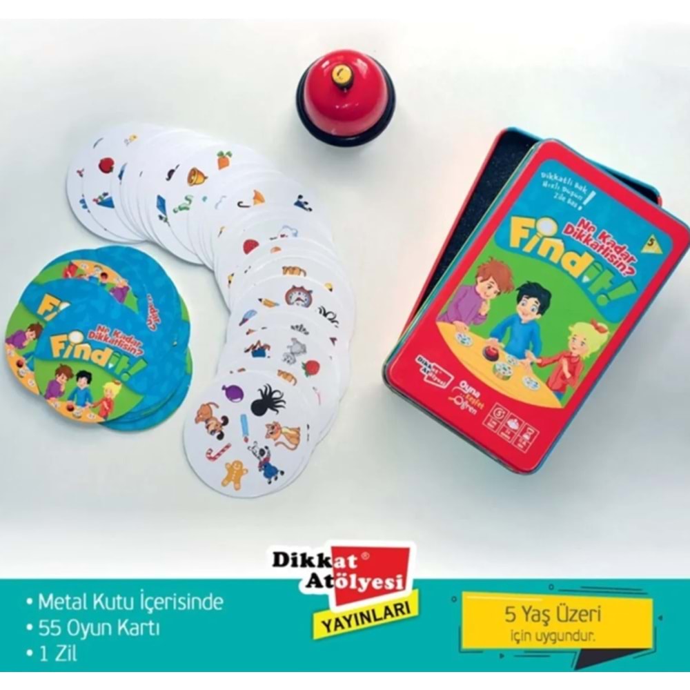 Dikkat Findit! Ne Kadar Dikkatlisin? Oyunu