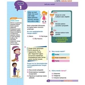 Dikkat Atölyesi 3. Sınıf İpuçlu Eğlenceli-Öğretici Hayat Bilgisi Yeni Nesil Soru Bankası