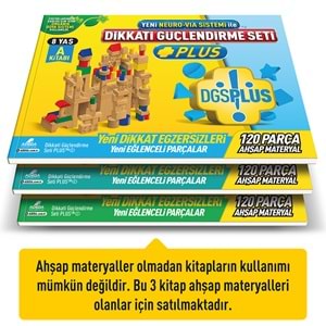 Adeda Dikkat Güçlendirme Seti Plus 8 Yaş Kitapları