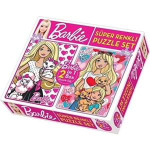 Dıy Toy Süper Renkli Puzzle Set 54-70 Barbie Brp154