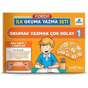 Adeda İlk Okuma Yazma Seti