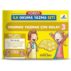 Adeda İlk Okuma Yazma Seti