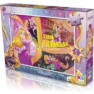 Ks Games Puzzle Tangled 100 Parça Tg714