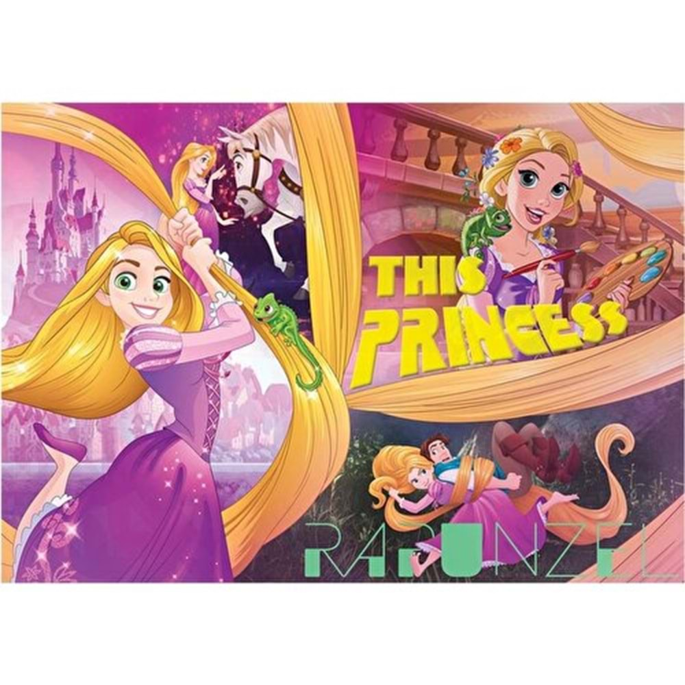 Ks Games Puzzle Tangled 100 Parça Tg714