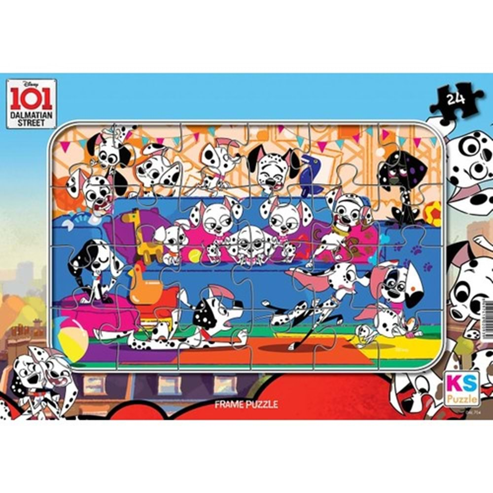 Ks Games Puzzle 101 Dalmatian 24 Parça Dal704