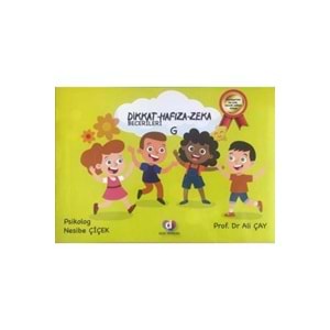 Okul Öncesi Dikkat-Hafız-Zeka Becerileri-G (1 Adet)