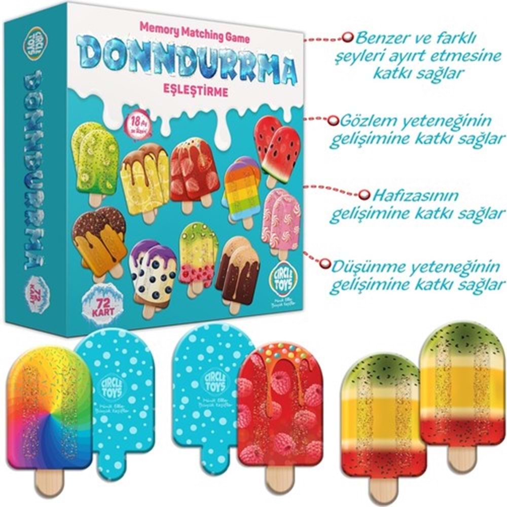 Circle Toys Dondurma Eşleştirme Ct023