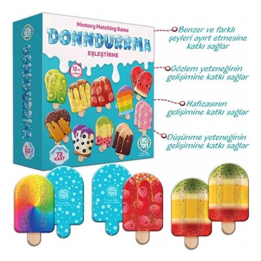 Circle Toys Dondurma Eşleştirme Ct023
