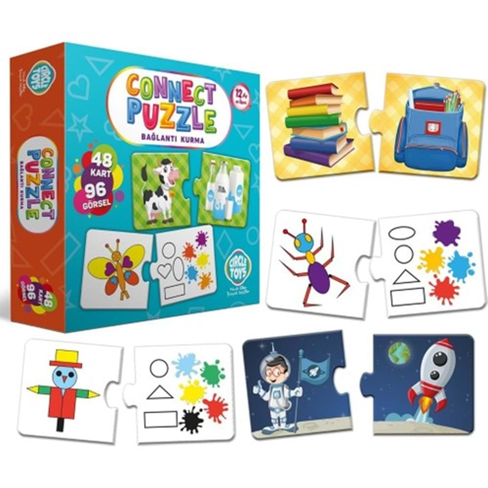 Circle Toys Connect Puzzle Bağlantı Kurma Ct019