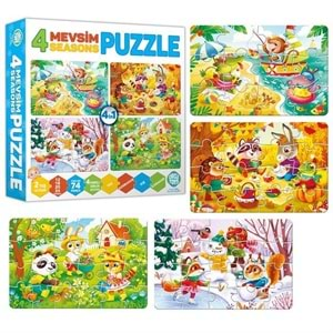 Circle Toys 4 Mevsim Puzzle 028