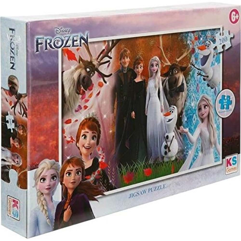 Ks Games Puzzle Frozen 200 Parça Frz113