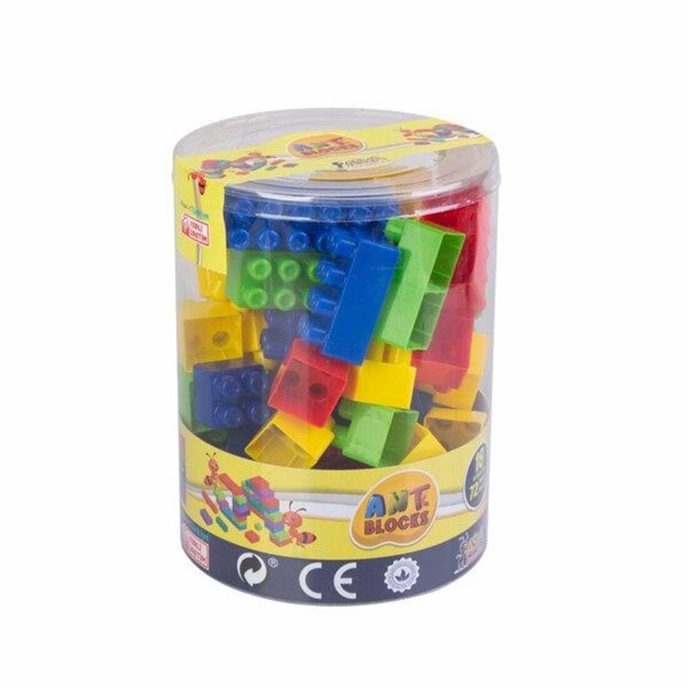 Asya Oyuncak Ant Blocks Lego 72 Parça. Ant-072