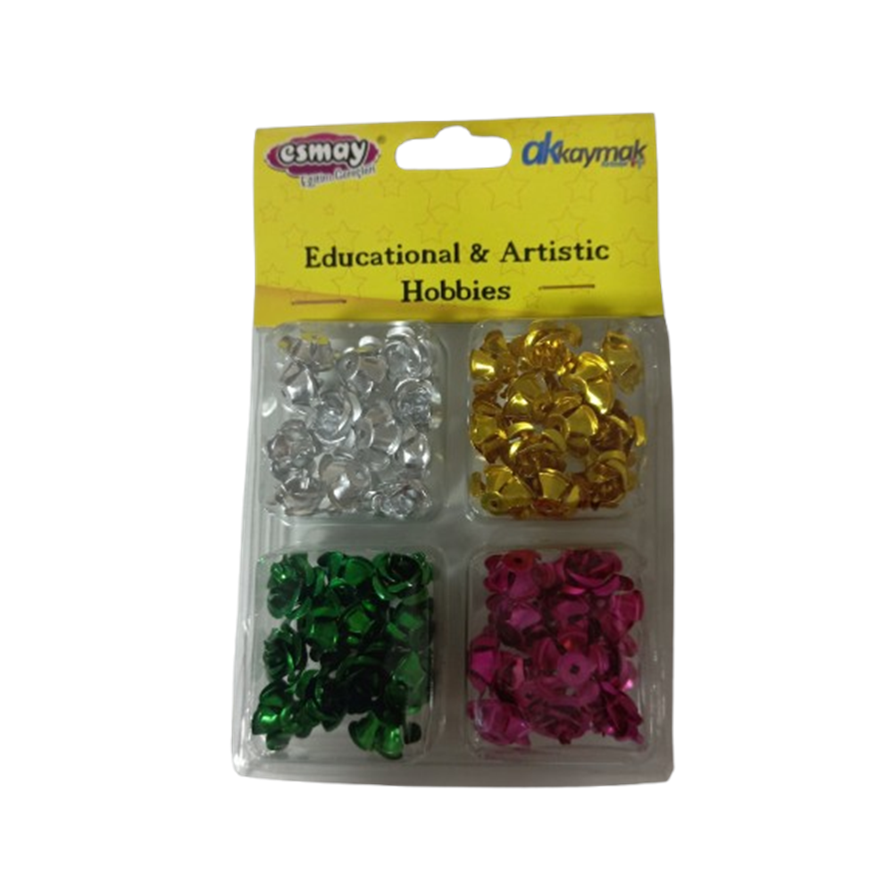 Esmay Metal Gül 4 Lü Askılı G2332