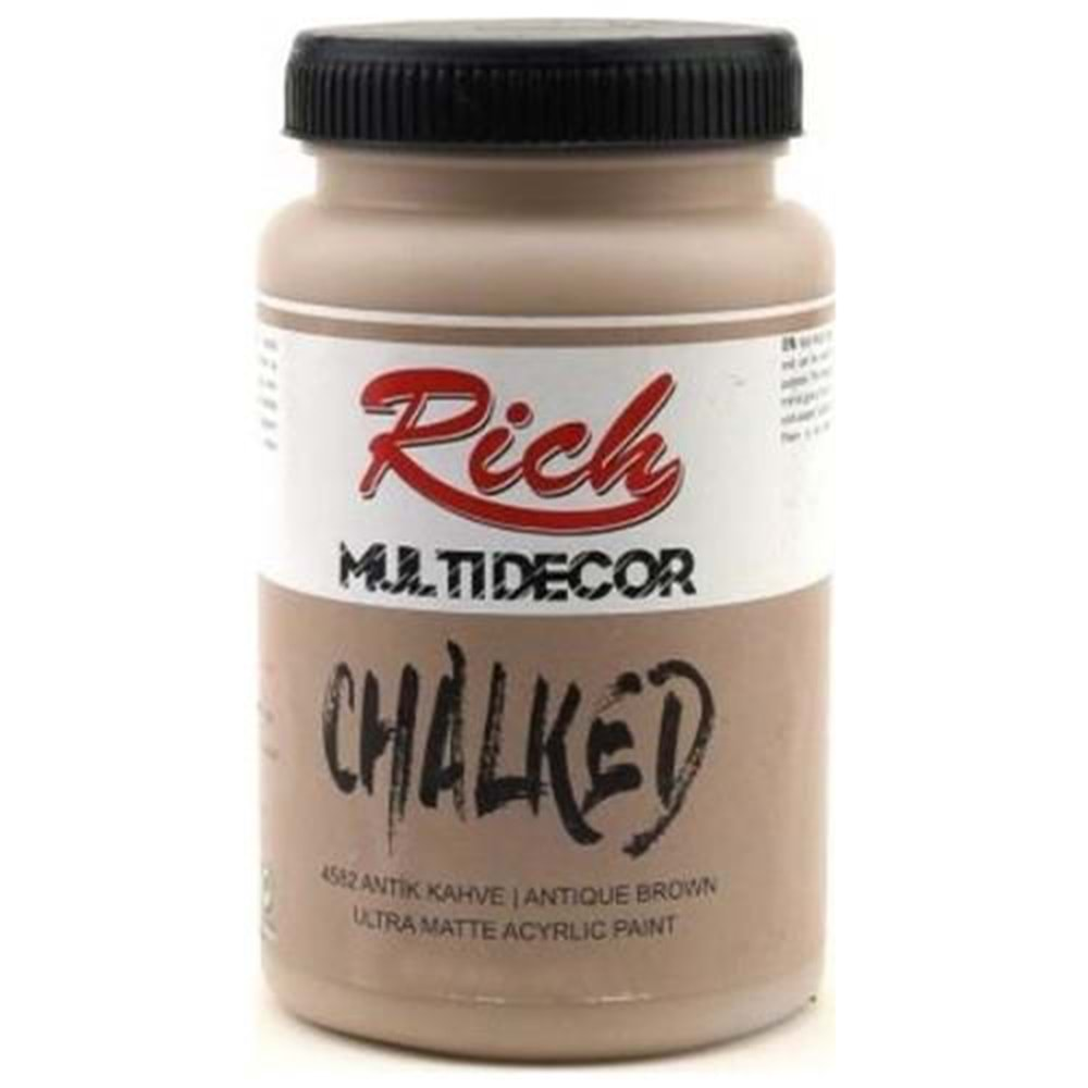 Rich Multidekor Chalked 500Cc 4582 Antik Kahve