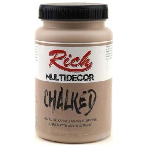 Rich Multidekor Chalked 500Cc 4582 Antik Kahve