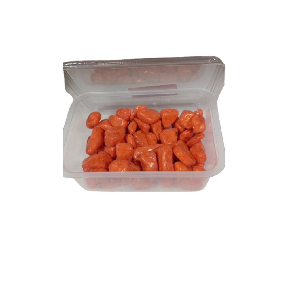 Renkli Taş Kutulu Turuncu T3691